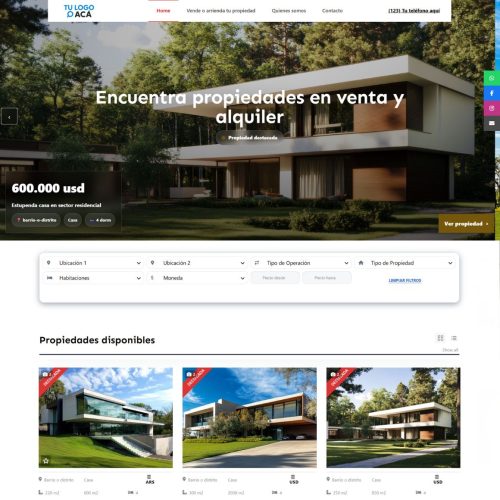 CORREDORA DE PROPIEDADES<br>Diseño Carrusel